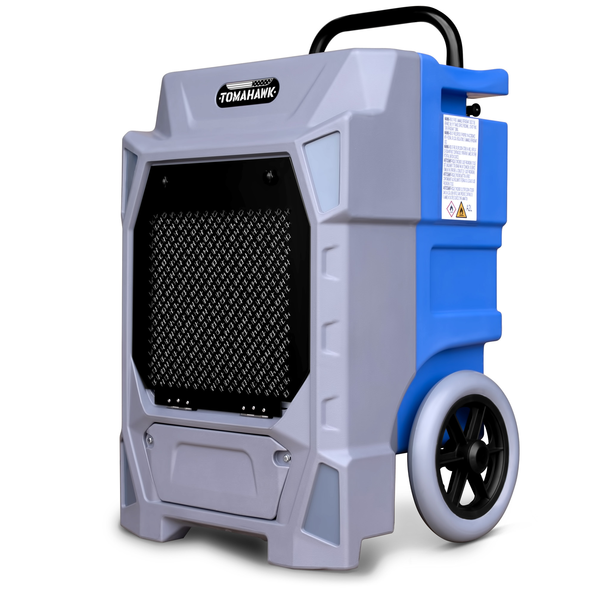 TOMAHAWK 190 Pint Commercial Industrial Dehumidifier LGR Integrated Pump Drain Hose Water Damage Restoration Basements